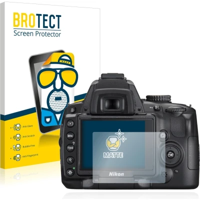 Afbeelding van BROTECT Screenprotector voor Nikon D5000 Folie Beschermfolie matte (2 Stuks)
