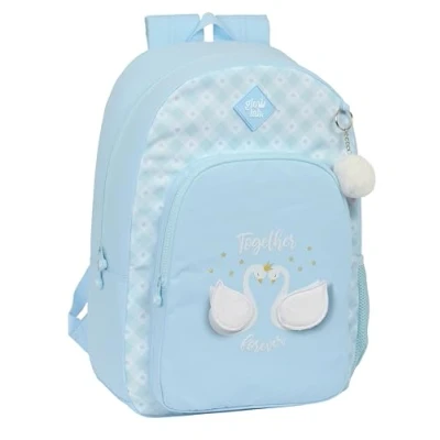 Afbeelding van Schoolrugzak Glow Lab Cisnes Blauw 30 x 46 14 cm