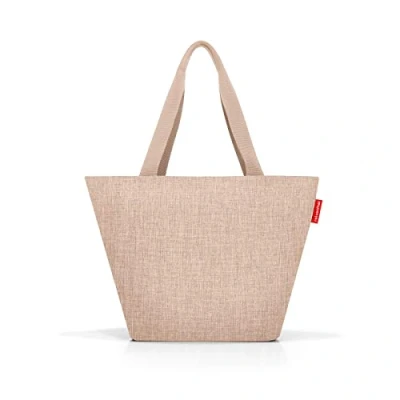 Afbeelding van Reisenthel Shopper E1 Schoudertas 12L Twist Coffee Beige