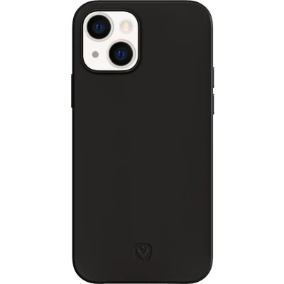Afbeelding van Valenta Leather Back Cover Snap Luxe Apple iPhone 13 Mini Black