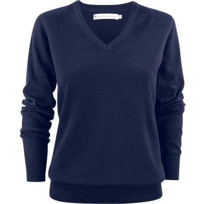 Afbeelding van James Harvest SWEATER ASHLAND V NECK WOMAN 2122505 Marine