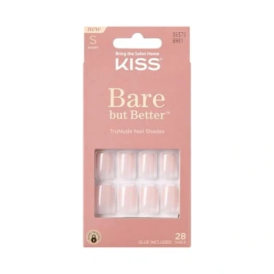 Afbeelding van Kiss Plaknagels Bare But Better Nails Kunstnagels Zelfklevende Nepnagels Nudies