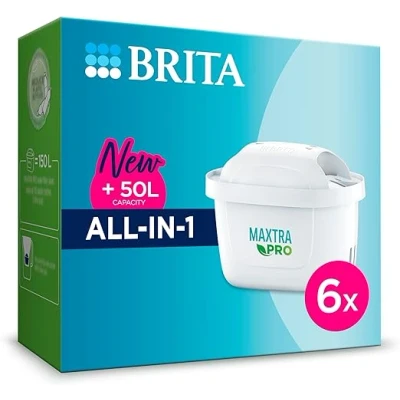 Image de Brita MAXTRA PRO ALL IN 1 Cartouche Filtrante À Eau 6 Pièces Blanc