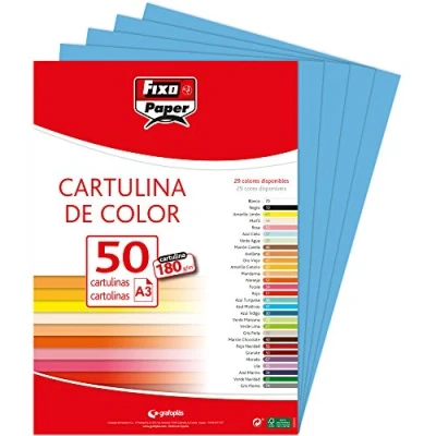 Afbeelding van Fixo Paper 1120331 Karton, 180 g, 50 vellen