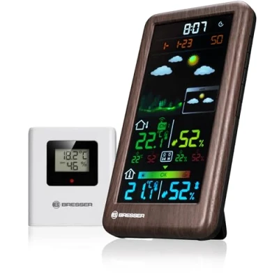 Afbeelding van Bresser Weerstation Neomeo V Draadloos Comfortindicator Voor Binnen en Buiten