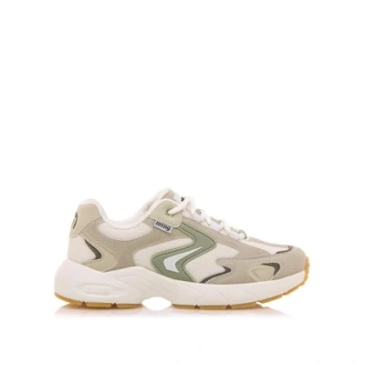 Afbeelding van mtng Electra Sneakers laag, Dames, Maat: 39, Xinyiblanco/one gris Textiel/ synthetisch