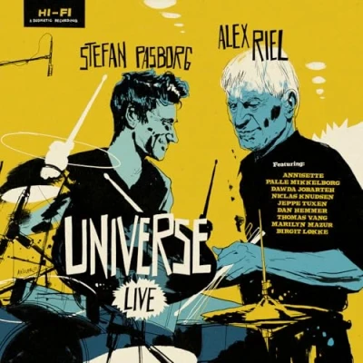 Afbeelding van Alex Riel &amp; Stefan Pasborg Universe (Live) (CD)