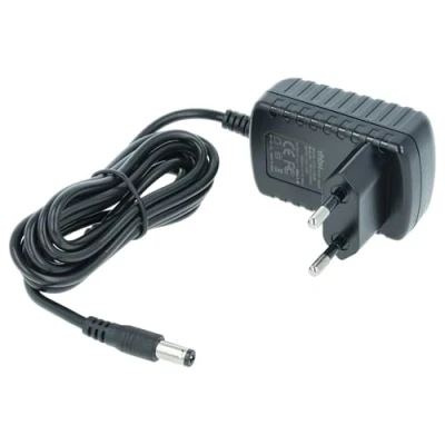 Afbeelding van Oplader 220 V vhbw 5 W (9 V/0,6 A) voor Korg AX1, AX10, AX100, AX1500, AX3, AX3000, AX5, DT 10, 7, EA1, EM1, ER1, ES1, GT 12, 3, K25, K49, K61, K61P