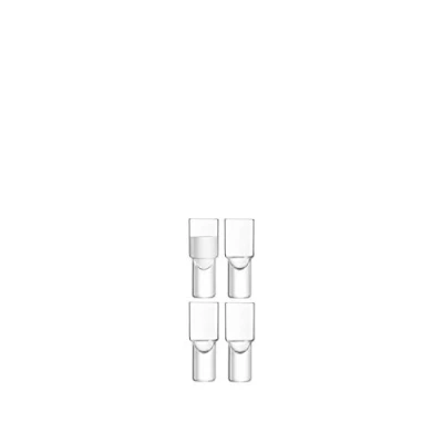 Afbeelding van L.S.A. Vodka Shotglas 50 ml Set van 4 Stuks Transparant