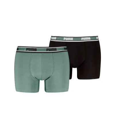 Afbeelding van Logoboxers voor Heren, Groen, Maat M PUMA