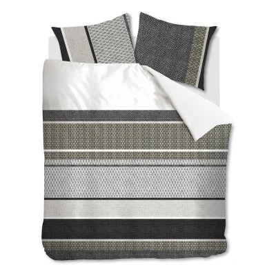 Afbeelding van Beddinghouse Benthe Dekbedovertrek Lits jumeaux 240 x 200/220 cm Grijs