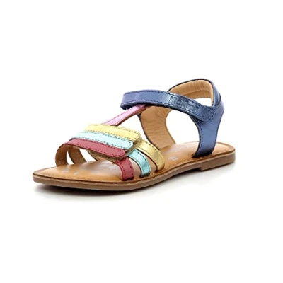 Afbeelding van Kickers Diamanto Sandalen marine/multicoloured voor kinderen, Maat: 32, Marine/multi coloured Leer