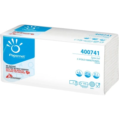 Afbeelding van Papernet papieren handdoeken Special, C vouw, 2 laags, 144 vellen handdoek