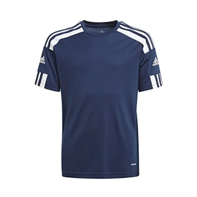 Afbeelding van adidas Performance Squad Unisex Tshirt print voor kinderen, Maat: 140, Team navy blue/white