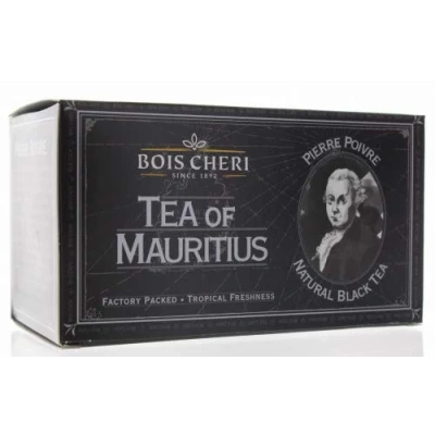 Afbeelding van Bois Cheri Zwarte thee Pierre Peper (50 g 25 zakjes) van Mauritius