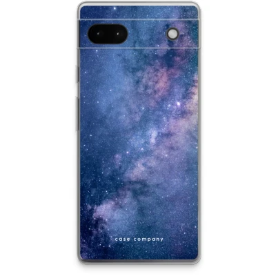 Afbeelding van Case Company® hoesje geschikt voor Google Pixel 6a Nebula Soft Cover Telefoonhoesje Bescherming aan alle Kanten en Schermrand