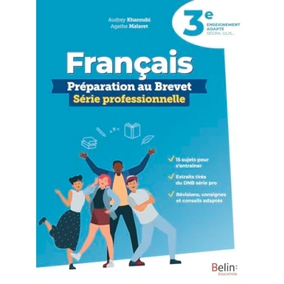 Afbeelding van FRANCAIS PREPARATION AU BREVET SERIE PROFESSIONNELLE