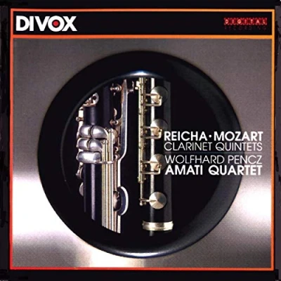 Afbeelding van Amati Quartet Pencz Reicha, Mozart: Clarinet Quintets (CD)