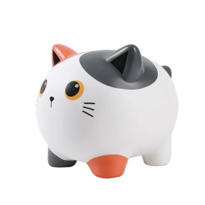 Afbeelding van I TOTAL® Decoratieve grappige spaarpot/duurzame plastic portemonnee (CAT)