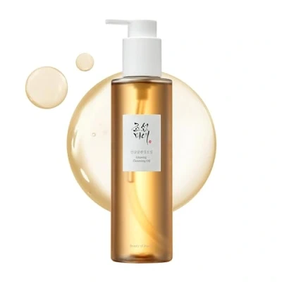 Image de Beauty of Joseon Huile nettoyante au ginseng Démaquillant imperméable pour peau sensible du visage sujette à l&#039;acné Soin coréen hommes et femmes 210 ml