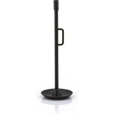 Afbeelding van Furnilux Kandelaar &#039;Wick small&#039; kleur Zwart 16 x 50 cm