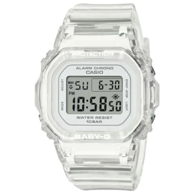 Afbeelding van Casio Baby G BGD 565US 7ER Horloge Kunststof Transparant Ø 33.5 mm