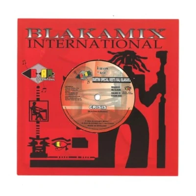 Afbeelding van Martini Special Meets Mali Blakamix Crisis/Dub Crisis (7&quot; Vinyl Single)