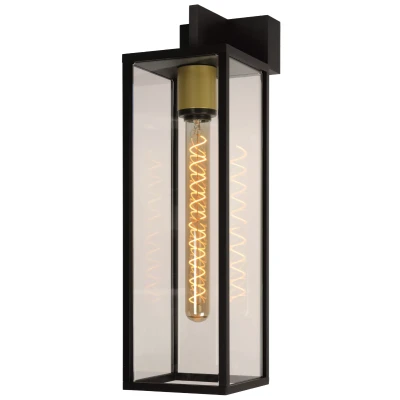 Afbeelding van Lucide LAURENS Wandlamp 1xE27 Zwart