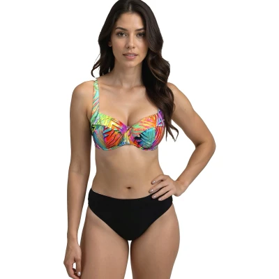 Afbeelding van Vivisence Padded Bikinitop, Dames, Maat: 85E, Orange green