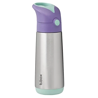 Afbeelding van b.box Thermos Drinkfles en Waterfles Geïsoleerd, Dubbelwandig, Roestvrij Staal Houdt Drankjes tot 15 Uur Koud 8 Warm 500 ml
