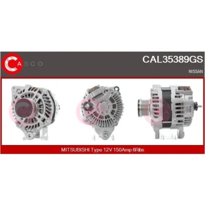 Afbeelding van CASCO CAL15551GS Dynamo / Alternator 12V 140A VOLKSWAGEN: Transporter 5, 5 Bus, Multivan (7HM