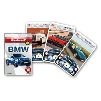 Afbeelding van Piatnik 4249 Mega Trumpf BMW Quartet Game
