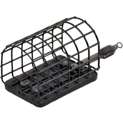 Afbeelding van Garbolino Flat Oval Feeder Metal Open Ends Maat : Xlarge 50g
