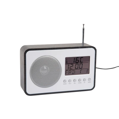 Afbeelding van Karlsson Wekker FM Radio Zwart