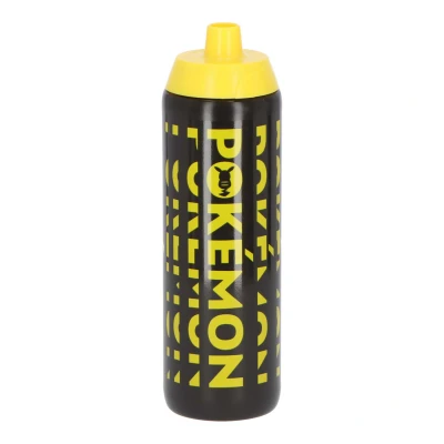 Afbeelding van Overige Merken Pok&Eacute;Mon Drinkfles 700 Ml Zwart/Geel