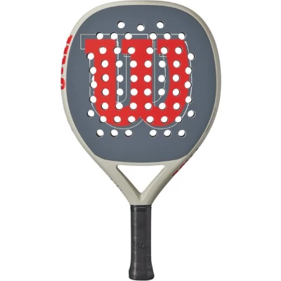 Afbeelding van Wilson PACE V1 Padelracket, Heren, Maat: One Size, Red