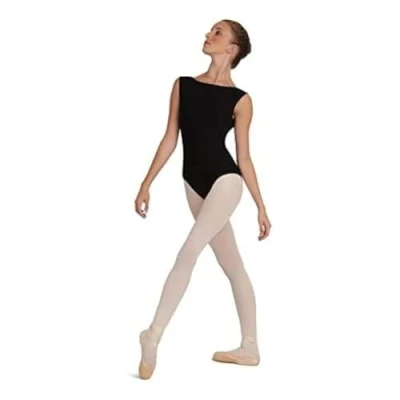 Afbeelding van Capezio Classic Boat Neck Camisole Leotard Enb Collection 126 cm, zwart, S