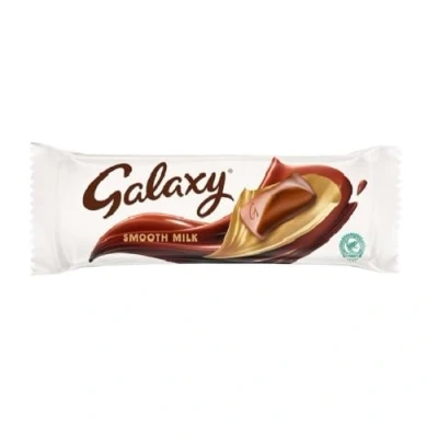 Afbeelding van Complete doos Galaxy standaard chocoladerepen (Galaxy gladde melk (24 x 42 g)