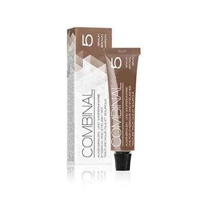 Afbeelding van Combinal Wenkbrauw en wimperverf, 15 ml, bruin