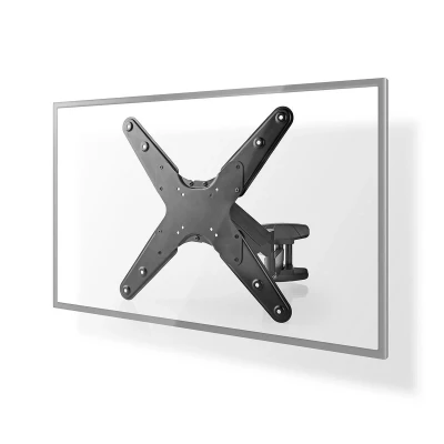 Afbeelding van Nedis Verticale TV Muurbeugel TVWM2732BK Zwart Black