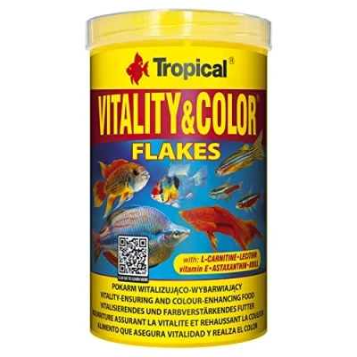 Afbeelding van Tropical vlokvoer kleurversterkend 1 liter