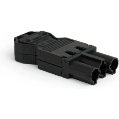 Afbeelding van Wieland Kabelstekker GST18I3 Zwart Male 4015573721876