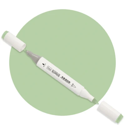 Afbeelding van Aqua Green Twin Tip Alcohol Ink Marker