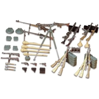 Afbeelding van 1:35 Tamiya 35111 German Infantry Weapons Diorama Set Plastic Modelbouwpakket