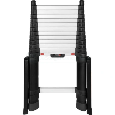 Afbeelding van Telesteps Prime X Line Telescoopladder Met Inklapbare Stabilisatoren 1x13 Sporten