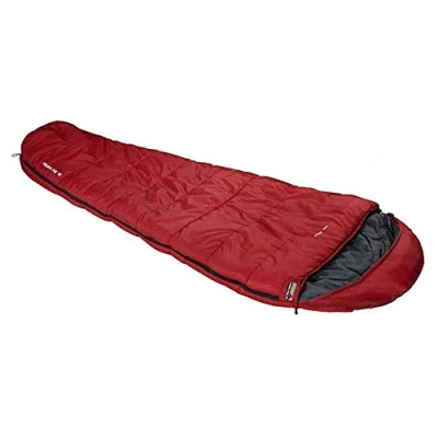 Afbeelding van High Peak TR 350 Mummieslaapzak donkerrood/grijs