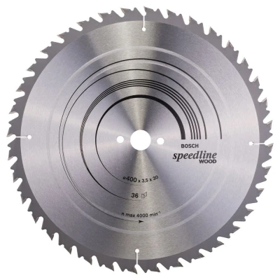 Afbeelding van Bosch speedline cirkelzaagblad 400x30x36t hout