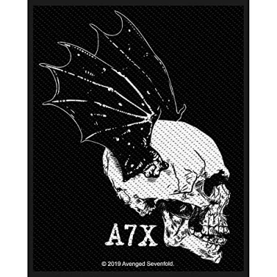 Afbeelding van Avenged Sevenfold Skull Profile Patch Zwart
