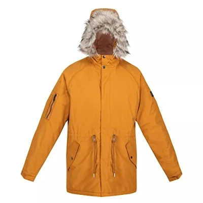 Afbeelding van De Regatta Salinger Iii Parka Wandeljas Heren Waterdicht Ademend Lichtbruin