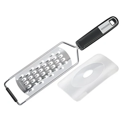 Afbeelding van Fackelmann Handrasp van roestvrij staal met ergonomische soft touch handgreep, 30 cm